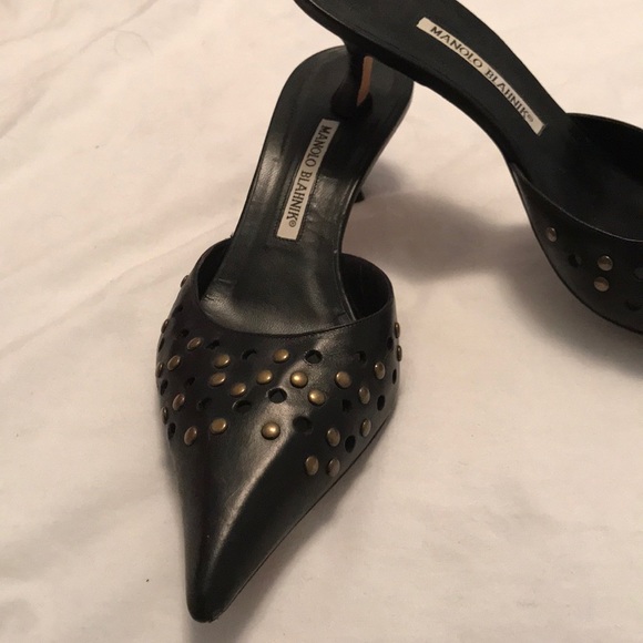 Manolo Blahnik mules!  Excellent condition! - Picture 2 of 6